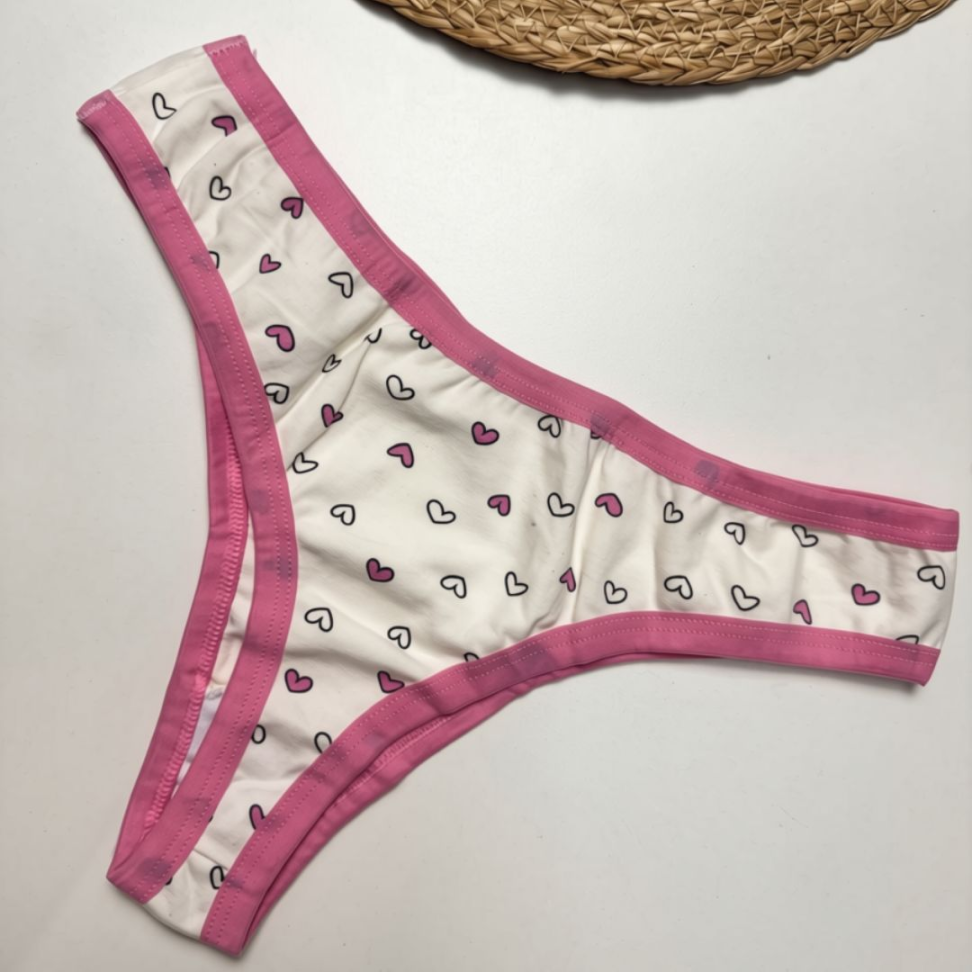 Tanga Fio de Cotton Estampada Ref. 200 - #6