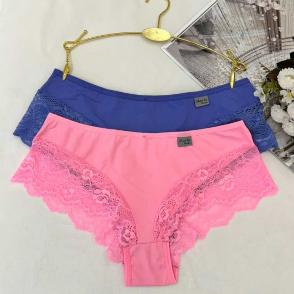 Tanga Marlu Isa Ref 031 Conforto Premium com Renda Delicada e Toque Macio - #4