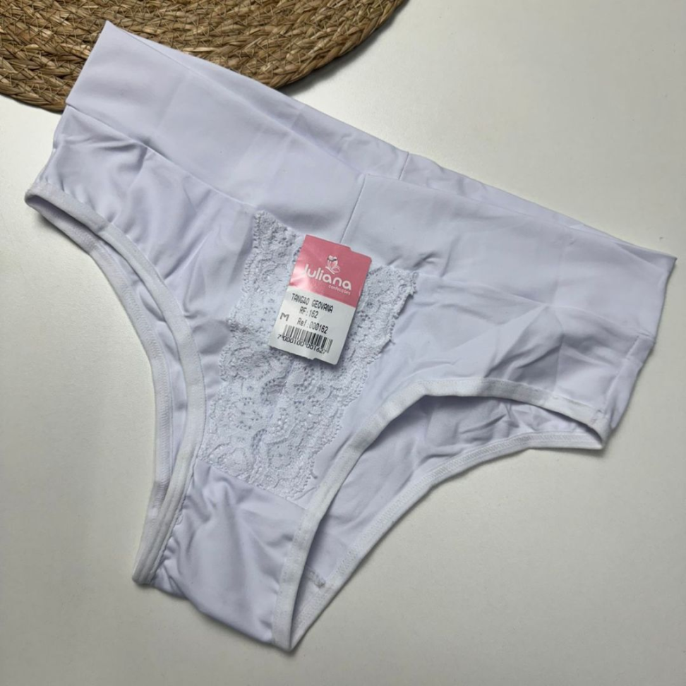 Tanga Mediana com Renda Frontal e Cós Largo Geovana Ref. 162 - #5