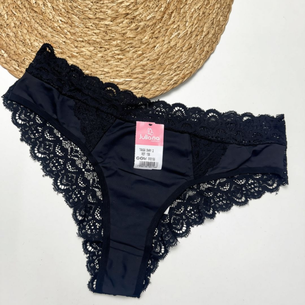 Tanga Shay 2 com Renda Larga Ref. 156 - #7
