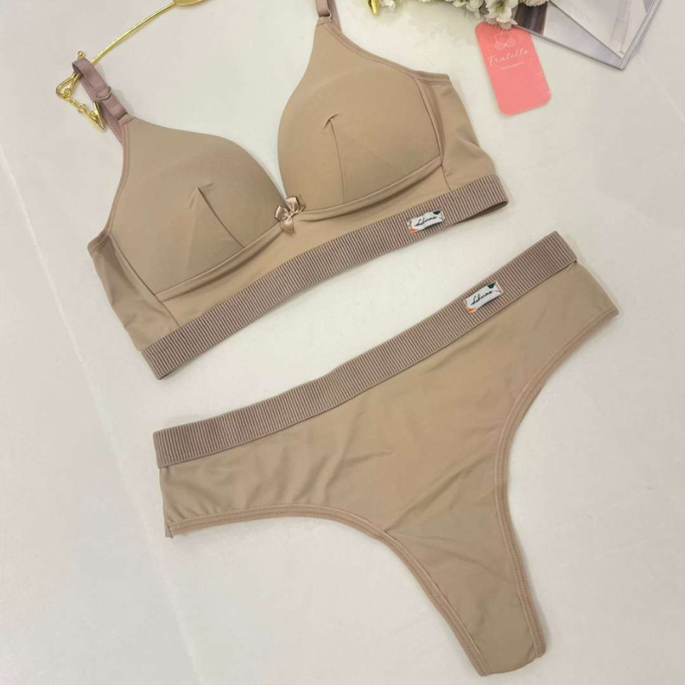 Conjunto Micro Fibra Fio Duplo Super Confortável Ref 127 Linha - #6