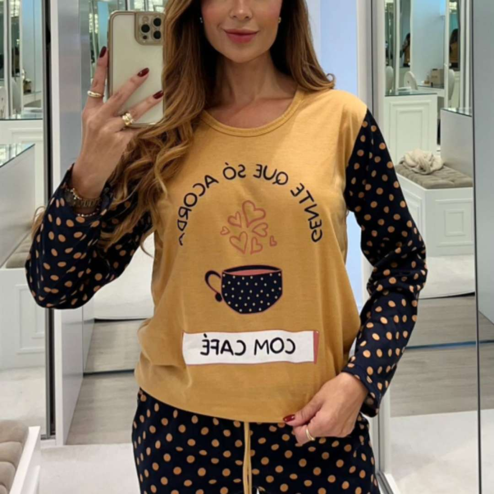 Pijama Longo Malha Ref 3006 - #2