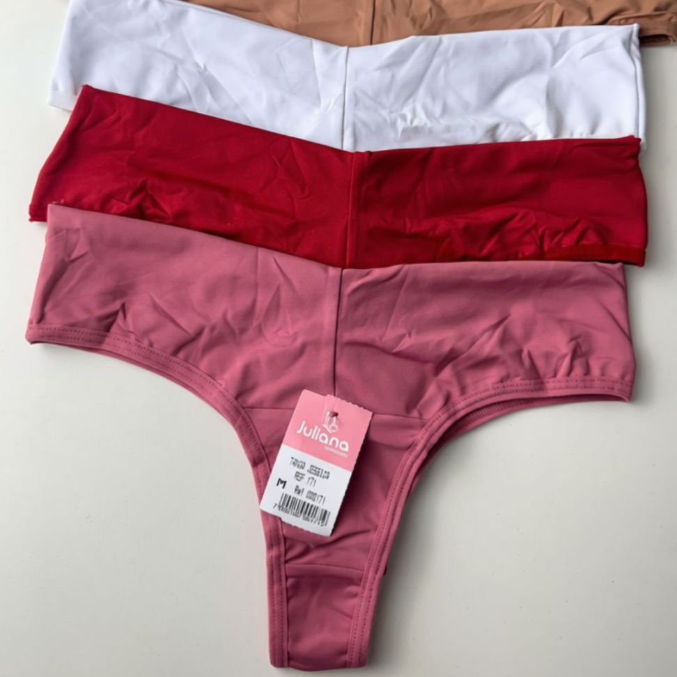 Tanga Jéssica Fio com Laterais Largas Ref. 171 - #14
