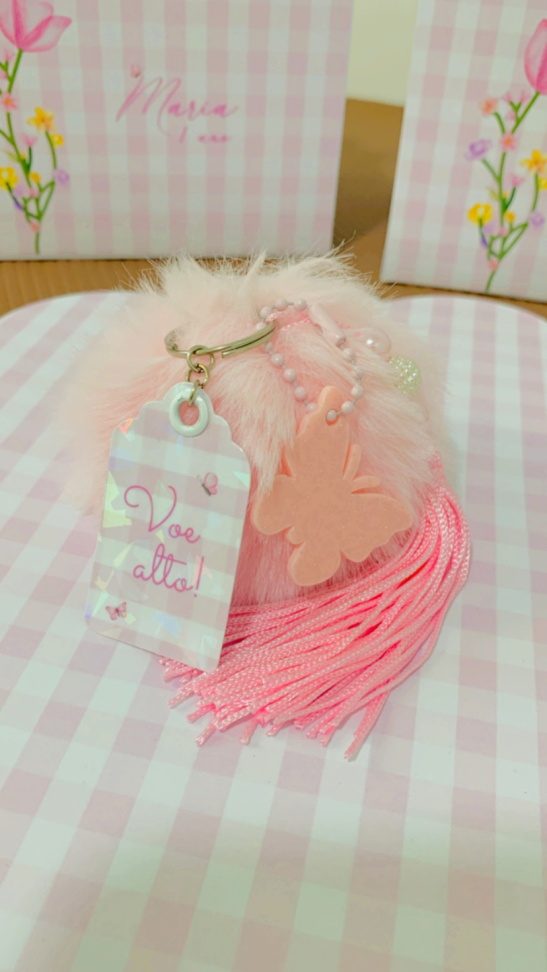 Chaveiro Pompom