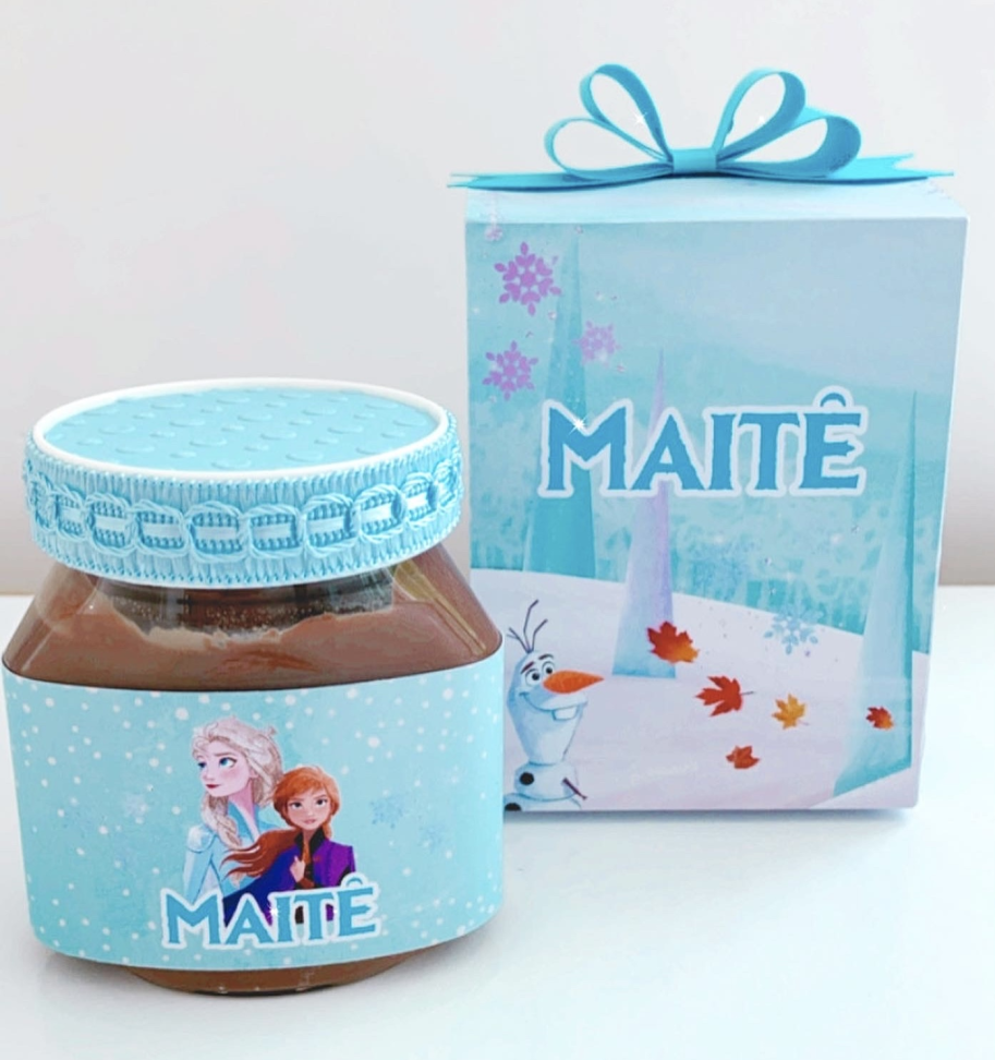Caixa para Nutella