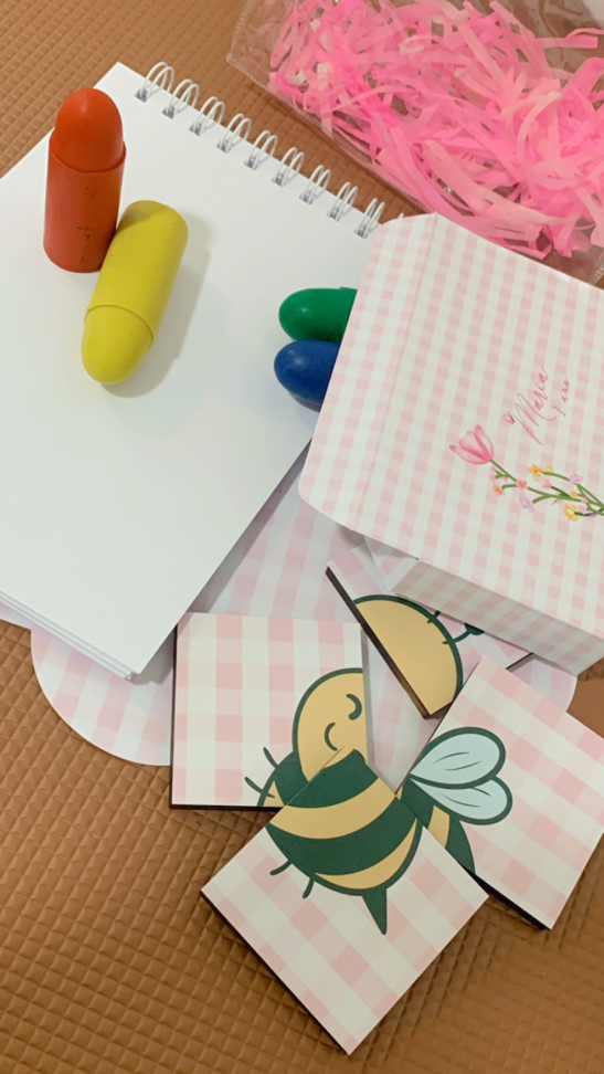 Kit Colorir com Gizão de Cera