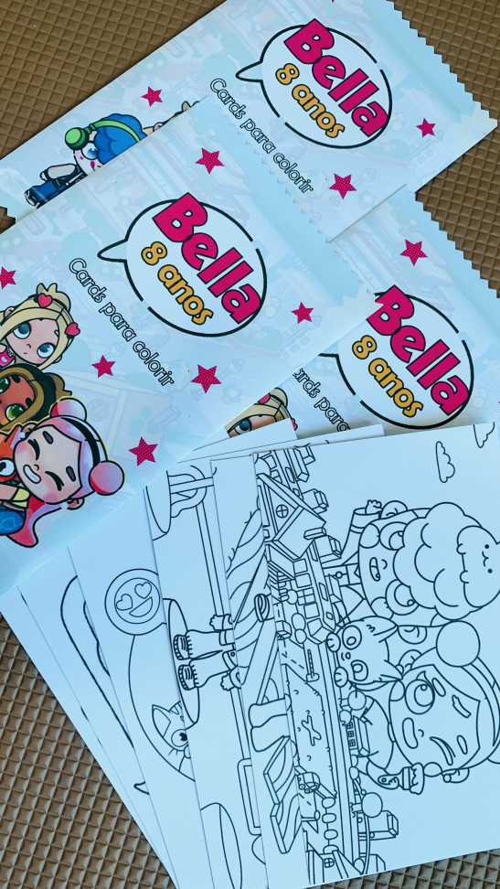 Cards para Colorir - #3