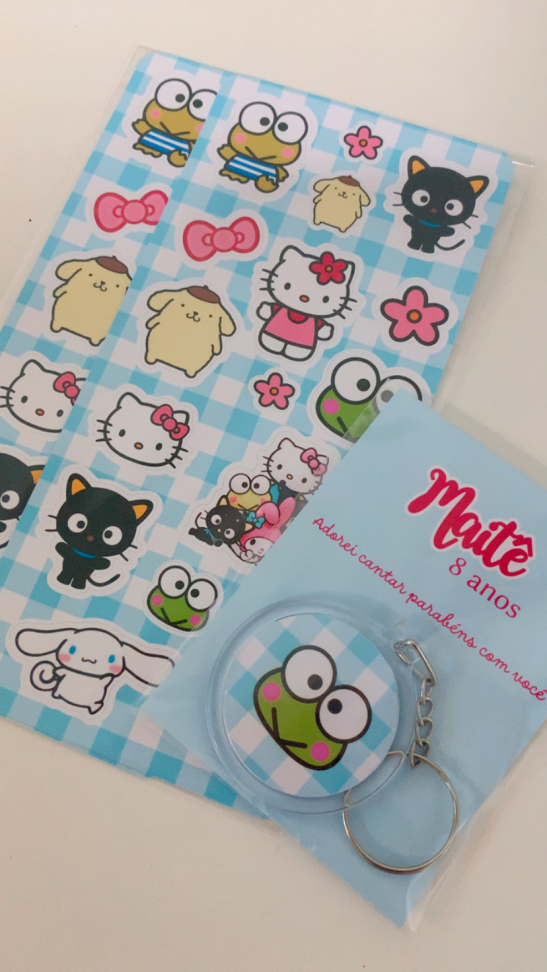 Cartelas adesivo personalizado