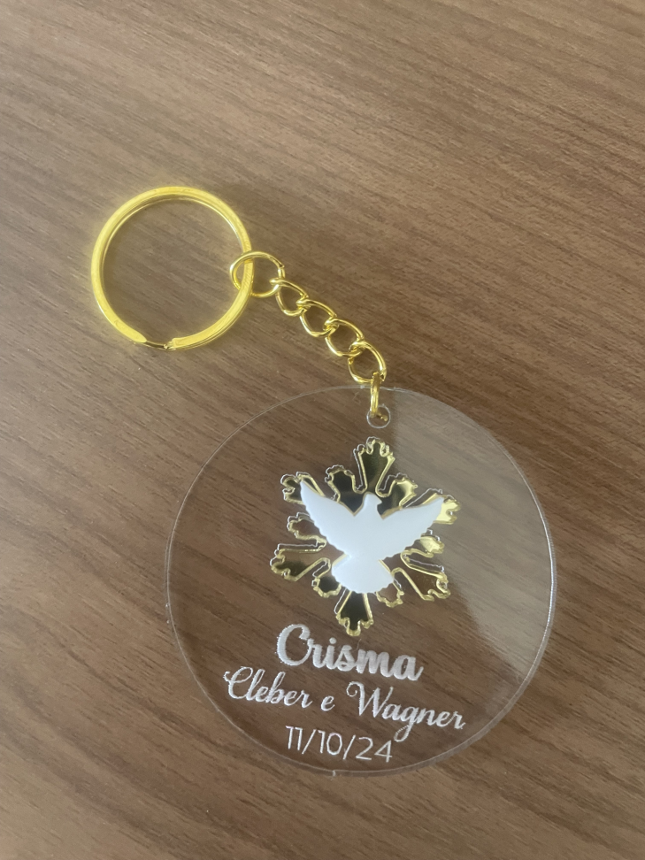 Chaveiro Divino Espírito Santo modelo 2 - #3