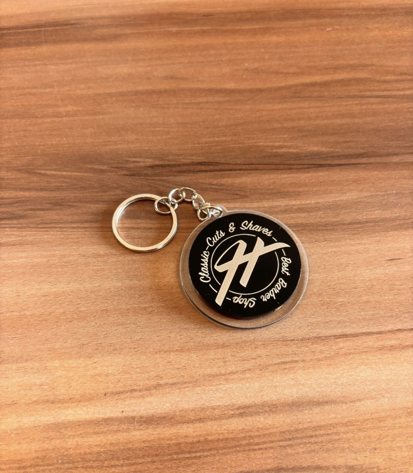 Chaveiro Acrílico Sobreposição - #8