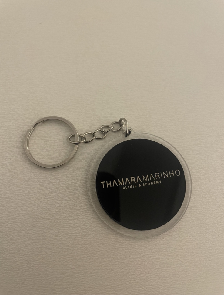 Chaveiro Acrílico Sobreposição - #3