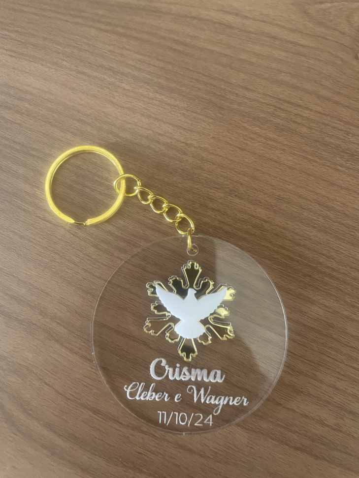 Chaveiro Divino Espírito Santo modelo 2 - #2