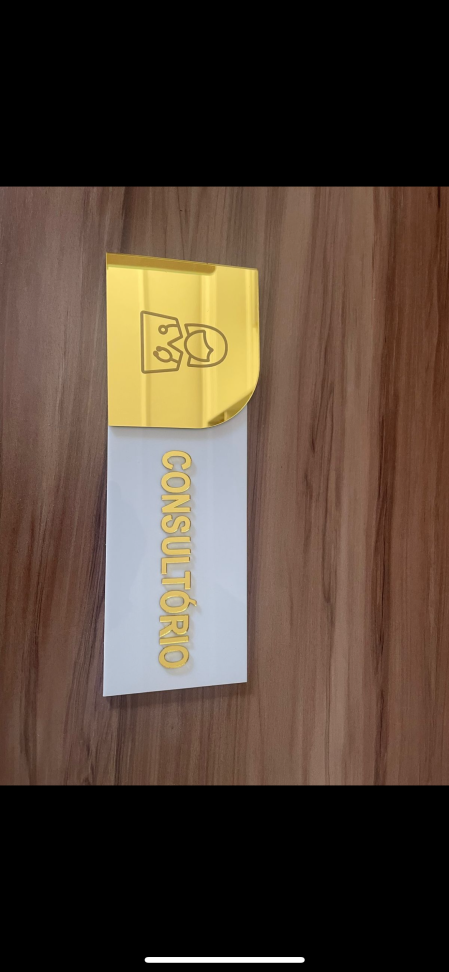Placa de Porta - #6