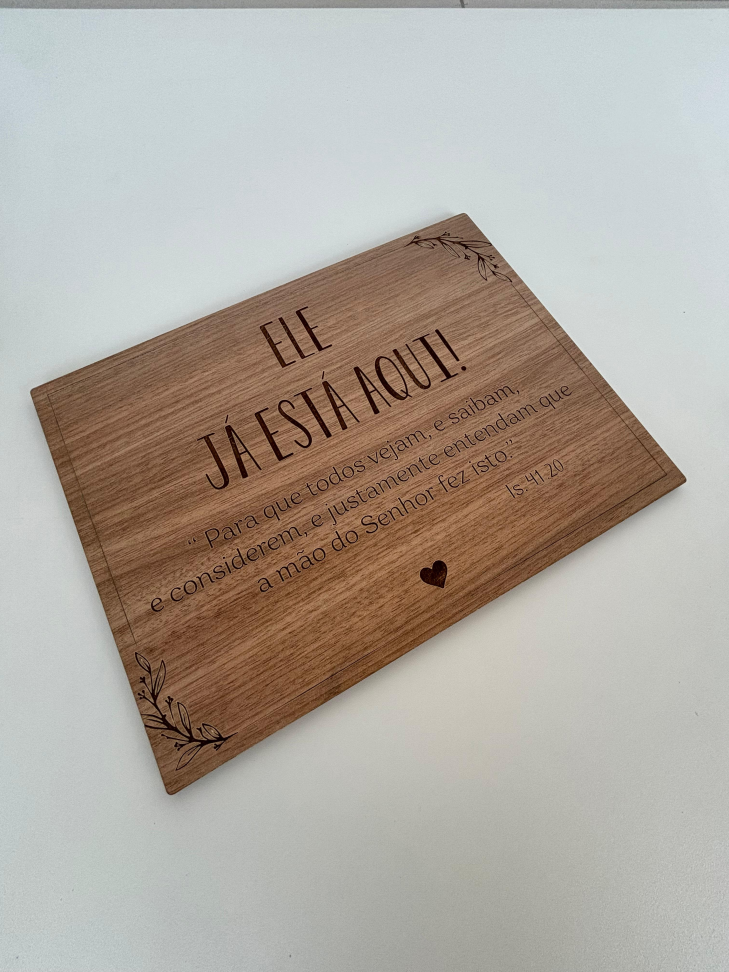 Placa de Casamento - #2