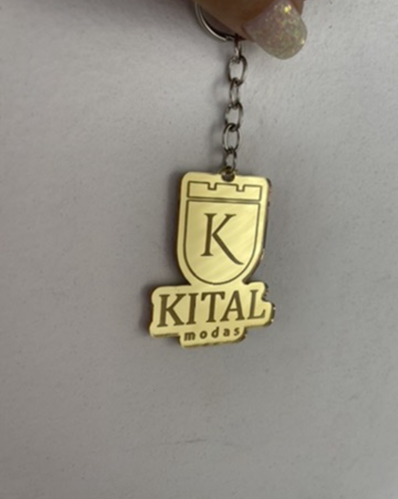 Chaveiro Acrílico Espelhado formato diverso - #6