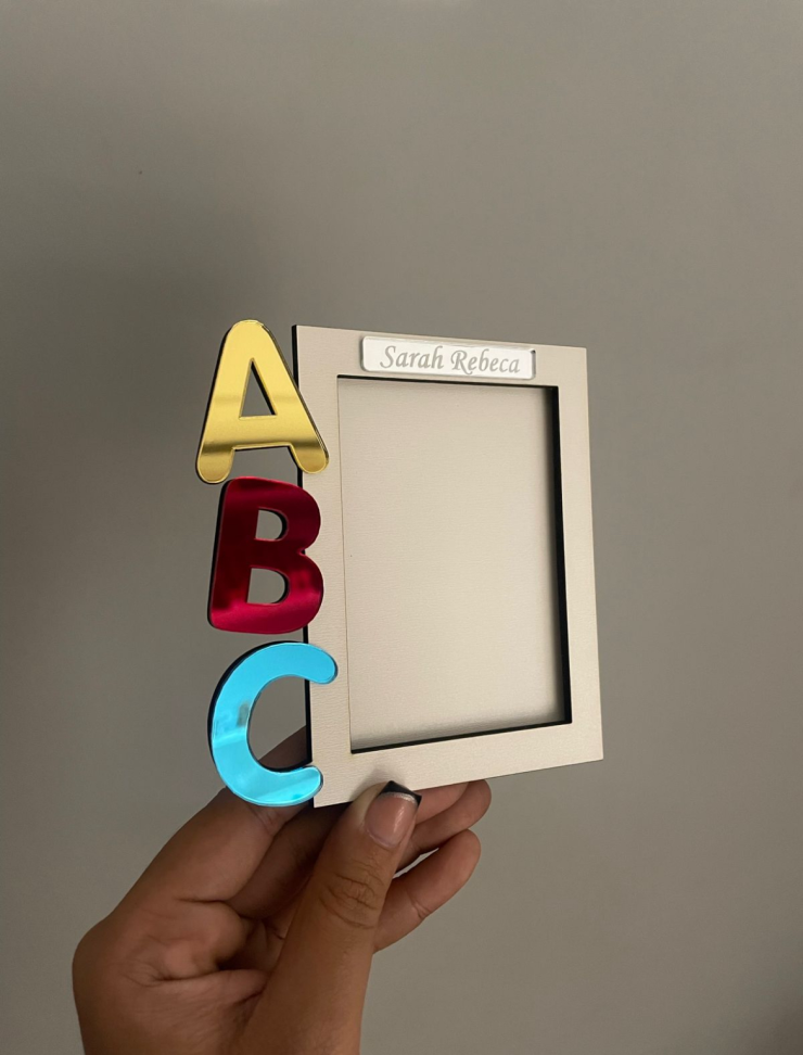 Porta Retrato MDF com acrílico - #3