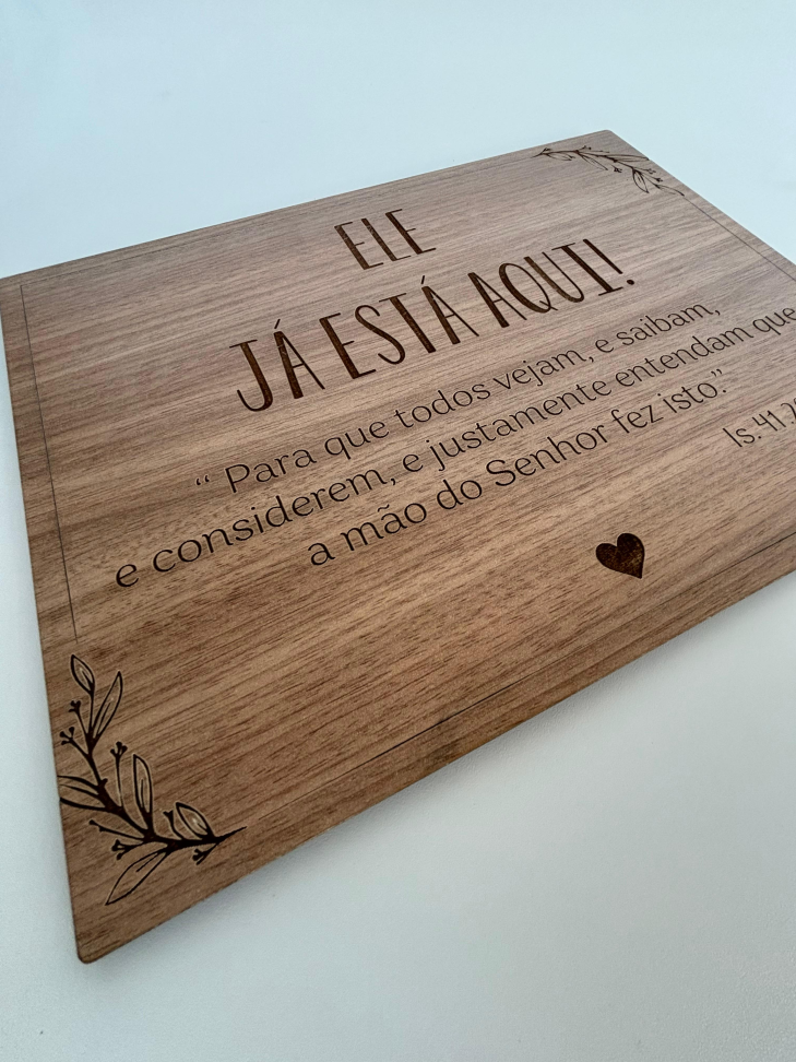 Placa de Casamento - #3