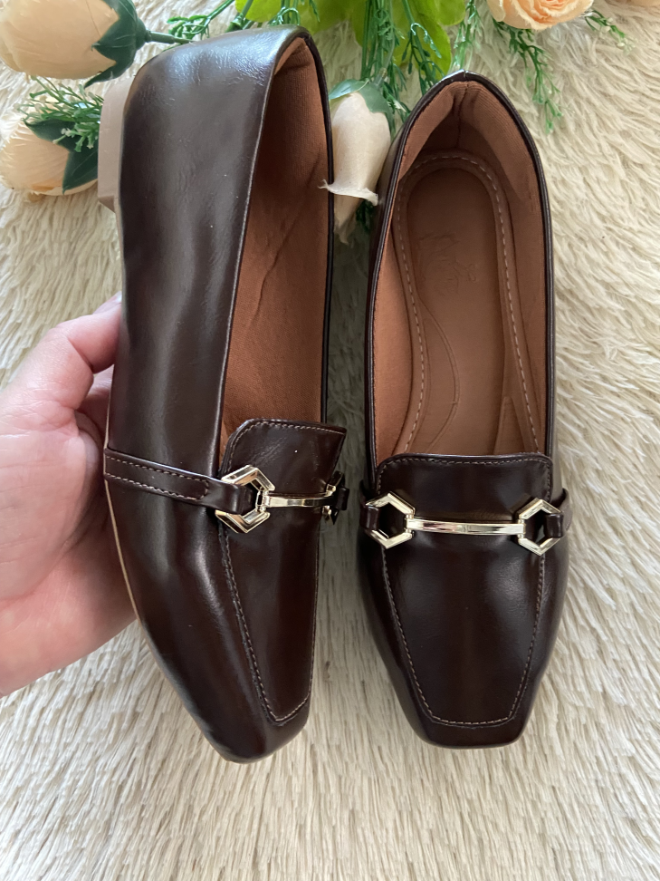 Mocassim / Bico quadrado - #10