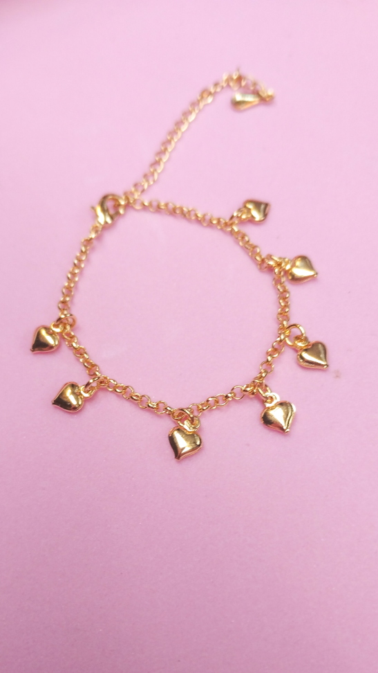 Pulseira Coraçõeszinhos - #2