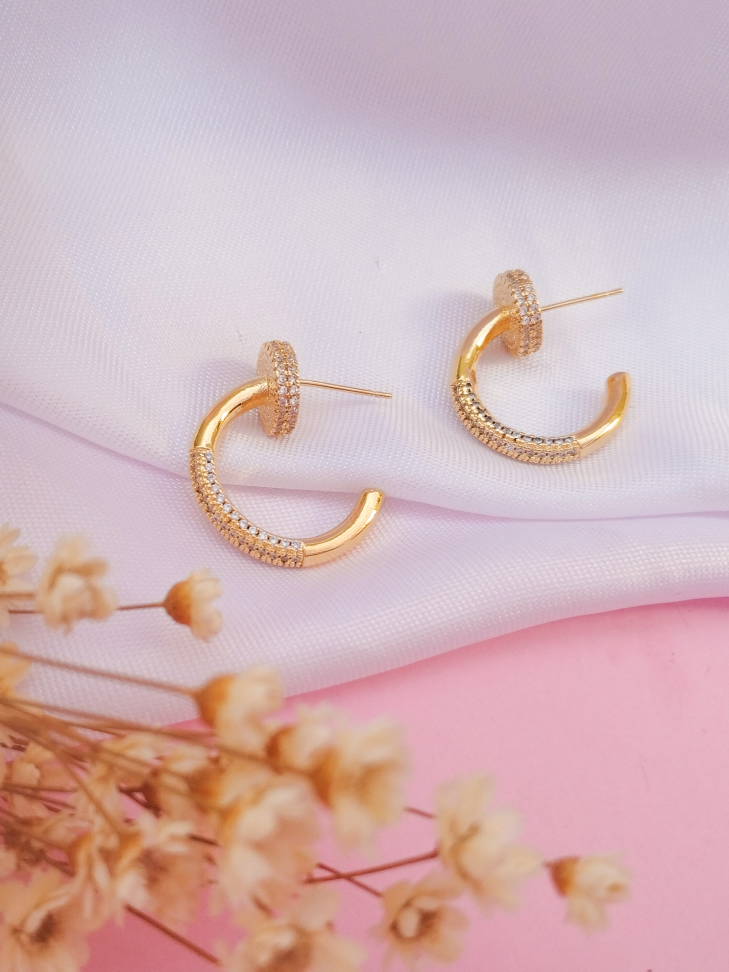 Argola Rafaela Ouro - #3