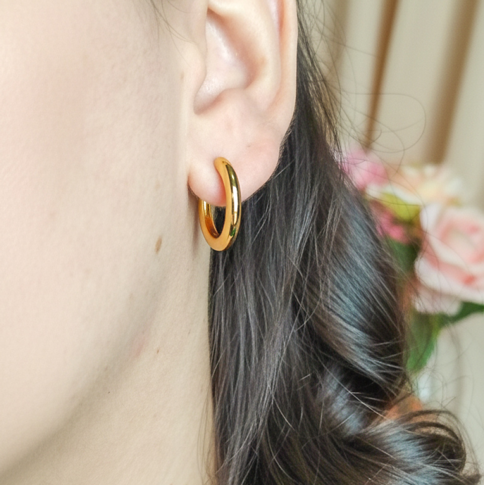 Argola Tais Ouro - #2