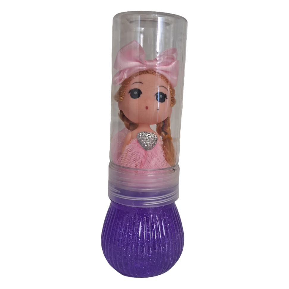 Boneca Princesa com slime Colorido