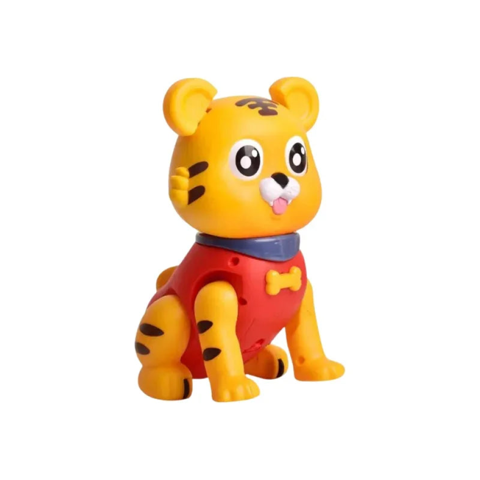 Boneco Tigre Fofo Com Luzes e Sons Toy King TK-AB6192