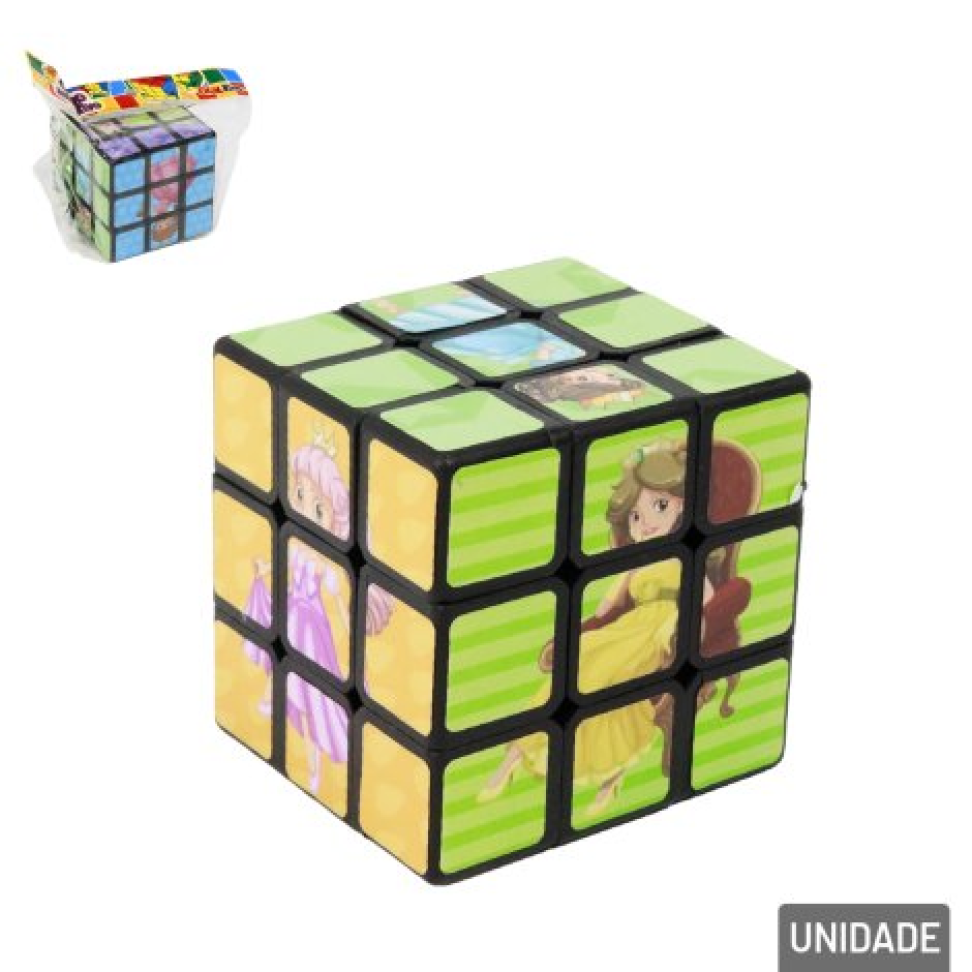 Cubo Mágico 3x3 5cm Variados Personagens - #4