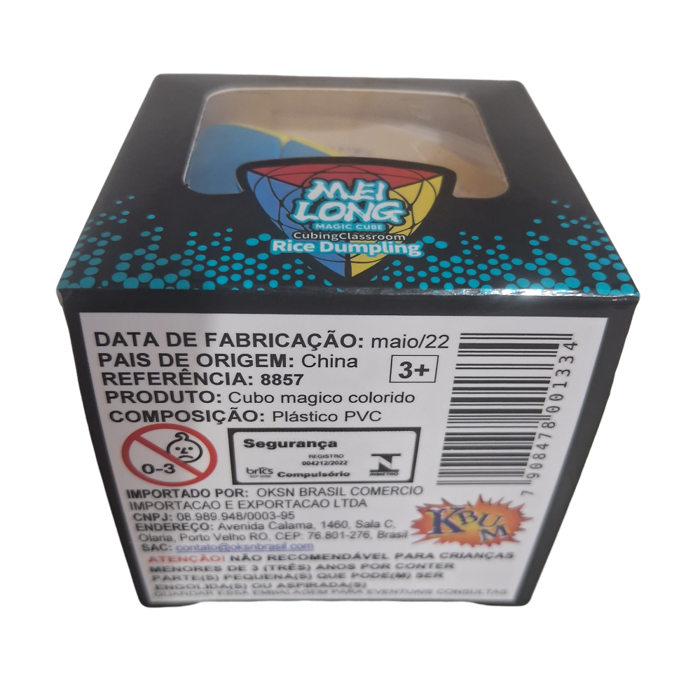 Cubo Mágico Pirâmide 3x3x3 Qiyi Mastermorphix Stickerless - #4