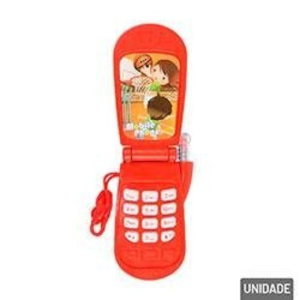 Celular Infantil com LUZ e SOM Legal Azul - #3