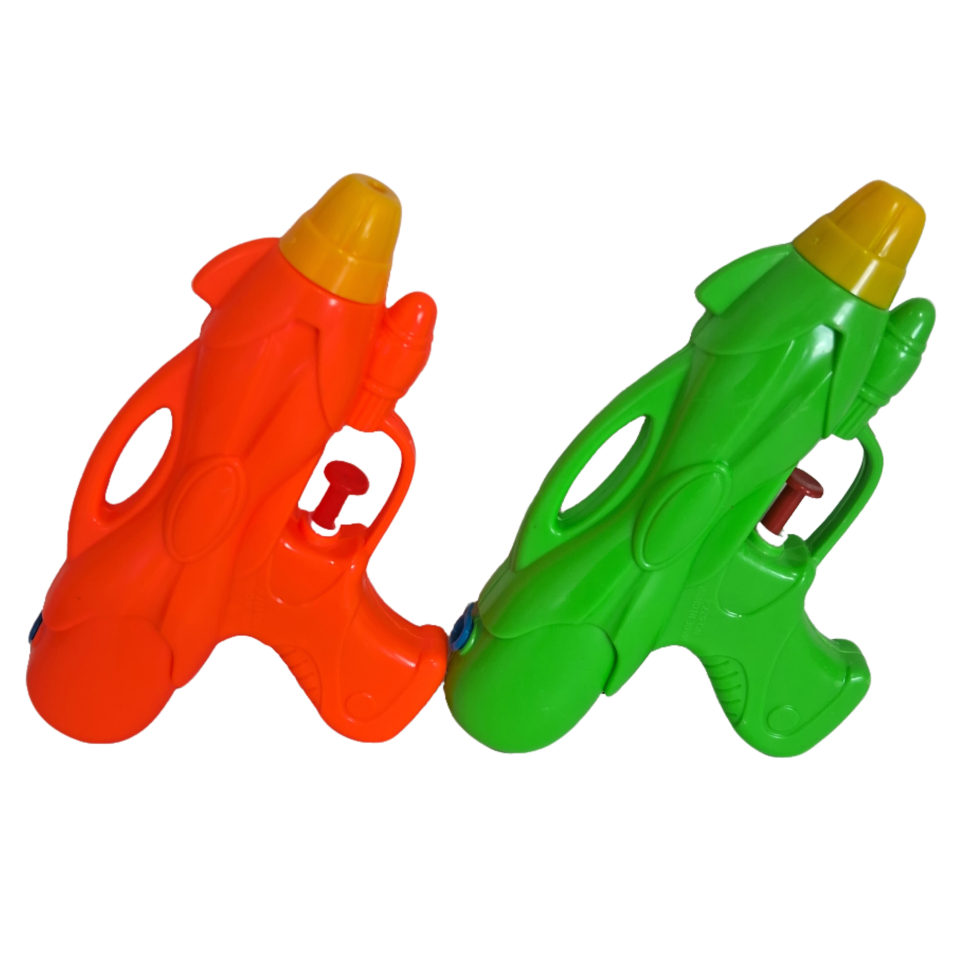 Pistola de Plástico Lança água 16cm Color