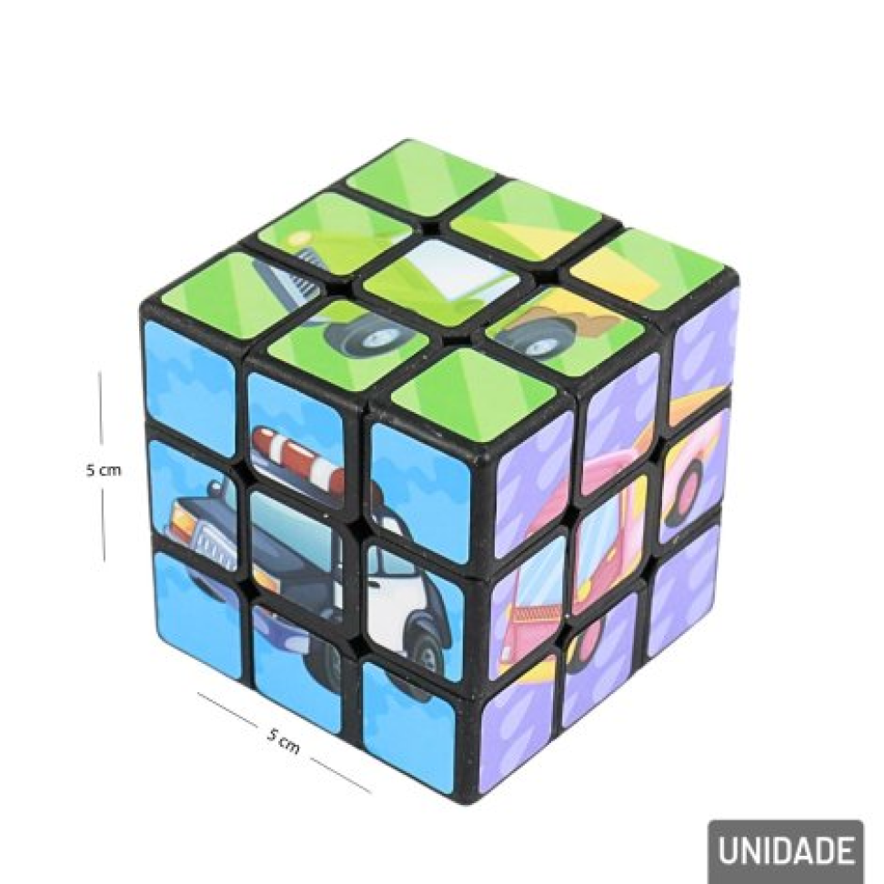 Cubo Mágico 3x3 5cm Variados Personagens - #3