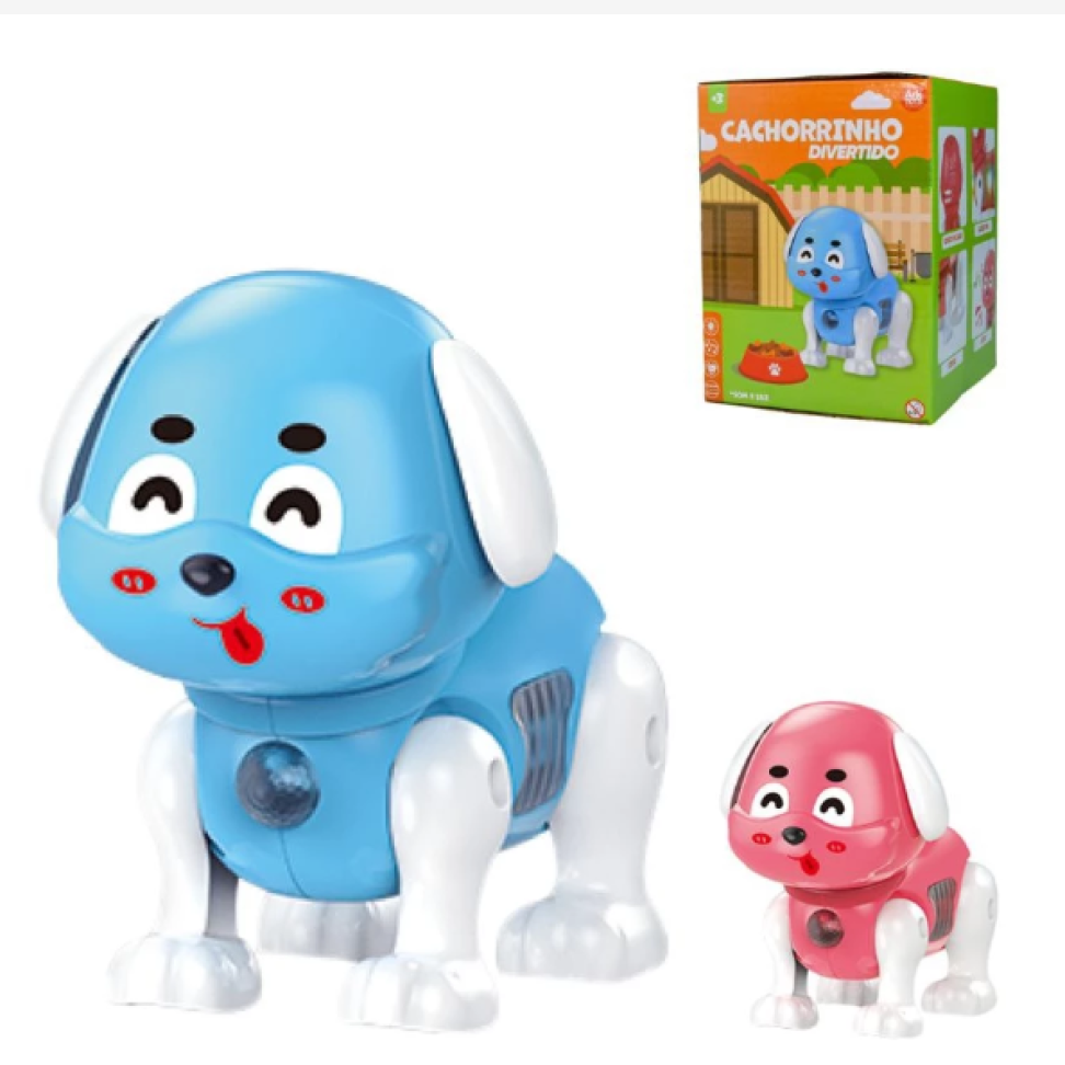 Brinquedo Dog Cachorro com som e Luz
