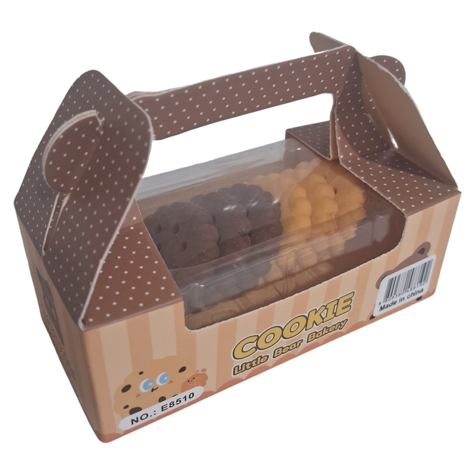 Borracha Apagador De Cookie LITTLE BEAR BAKERY V2 ER-1327 1 Conjunto De 6pcs - #1