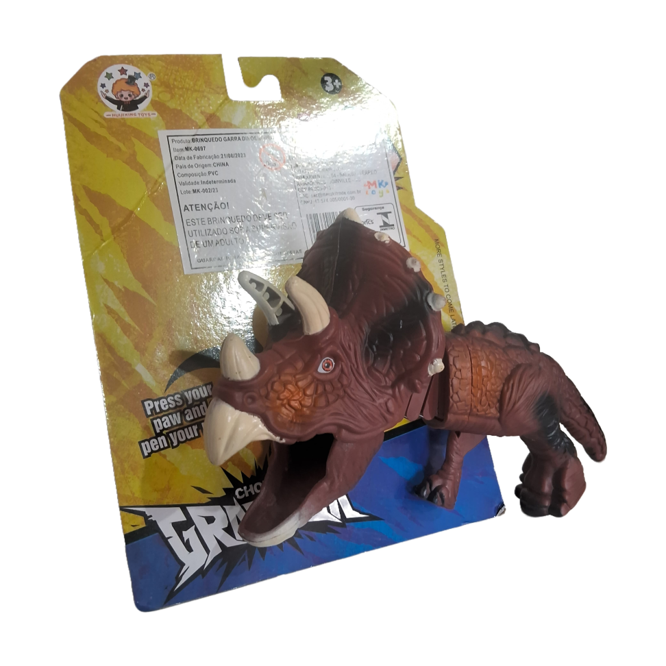 Pistola Estica Pescoço Dinossauro Dino Grabber Pegador