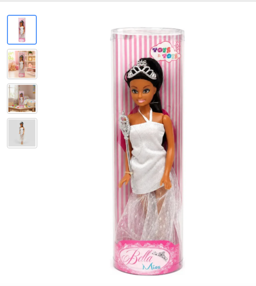 Boneca Bella Miss Articulada 29cm