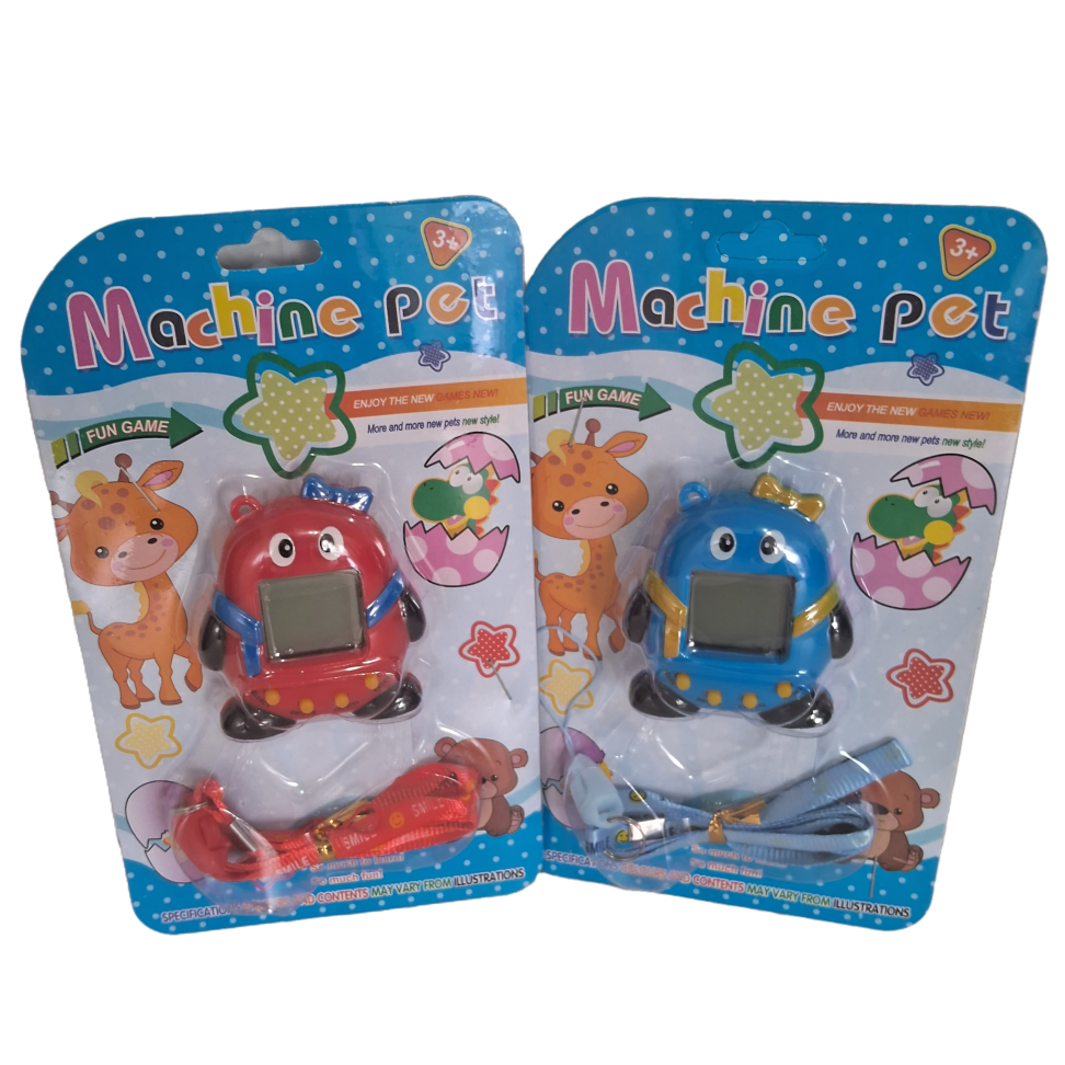 Bichinho Virtual Machine Pet Animais Várias Cores