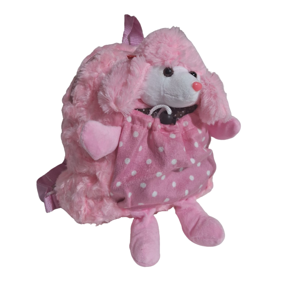 Mochila PelĂșcia Infantil Criança Escola Bichinho Creche