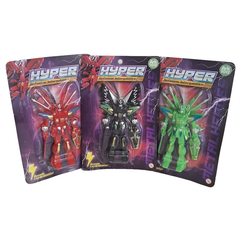 Boneco Robô Hyper Defensor Intergaláctico
