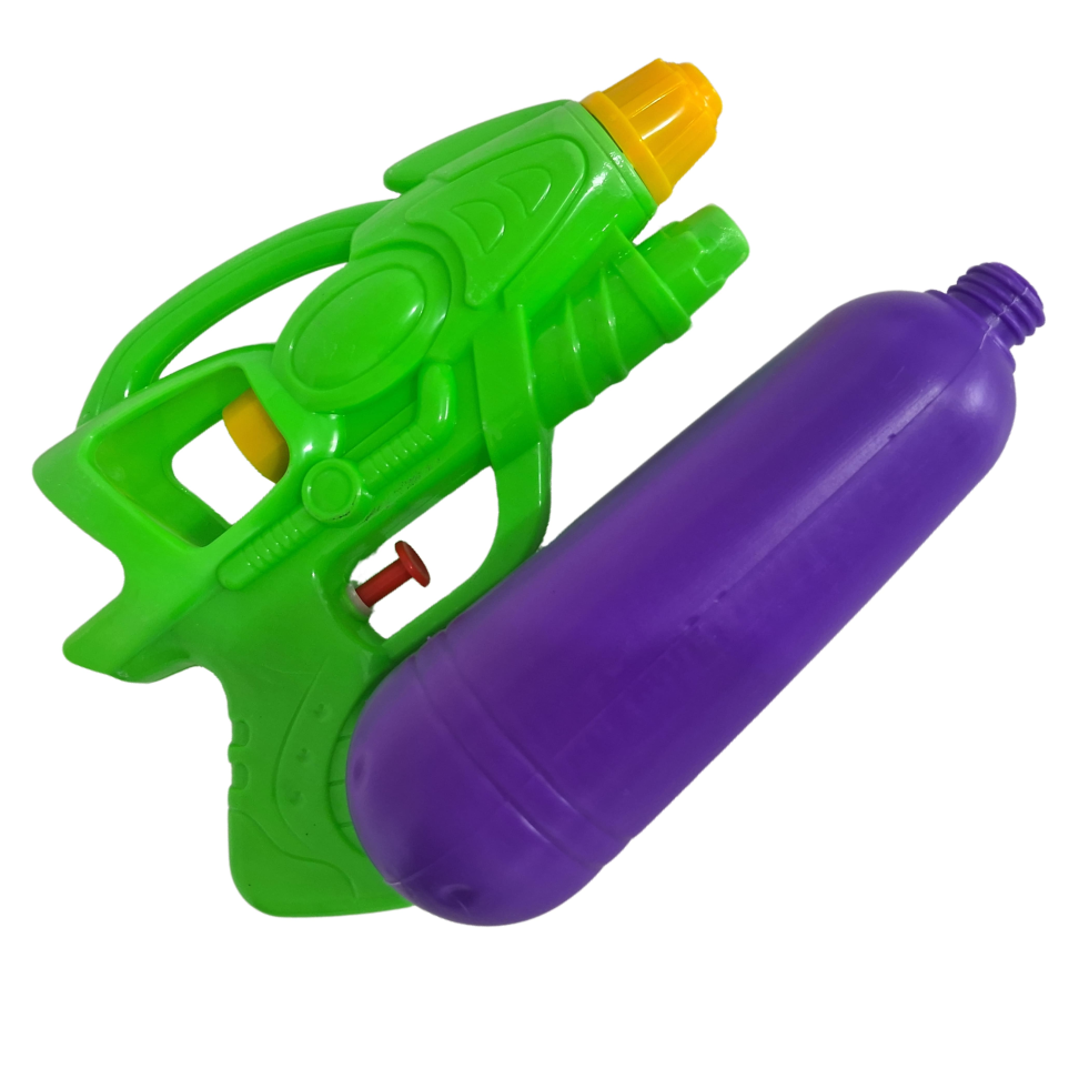 Pistola de Plástico Lança água 27cm Color