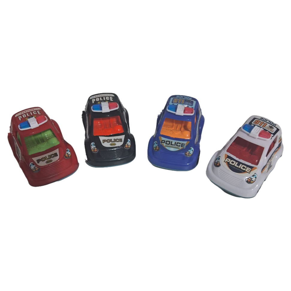 4 Carrinhos De Corrida A Fricçao Barato Carro Brinquedo - #3