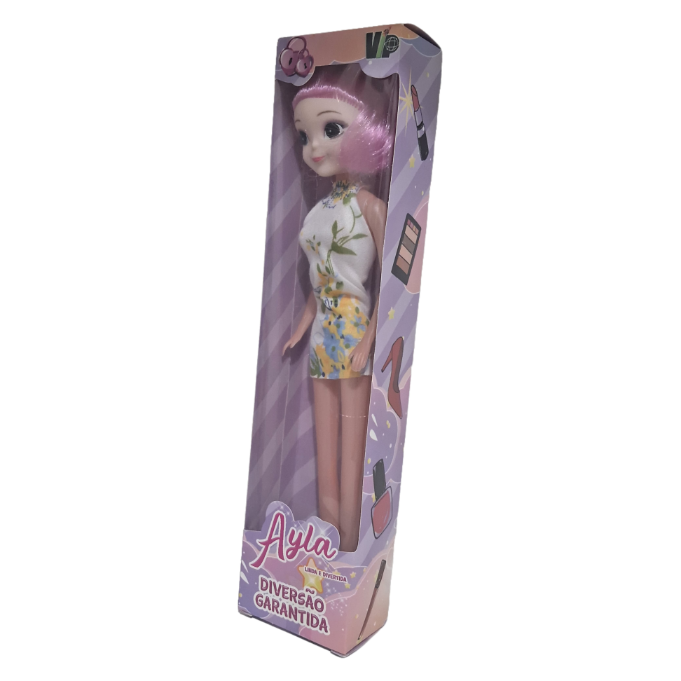 Boneca Ayala 18 cm co Vestido Coloridos Sortidos - #3
