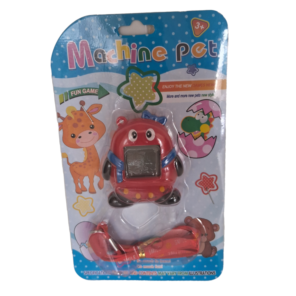 Bichinho Virtual Machine Pet Animais Várias Cores