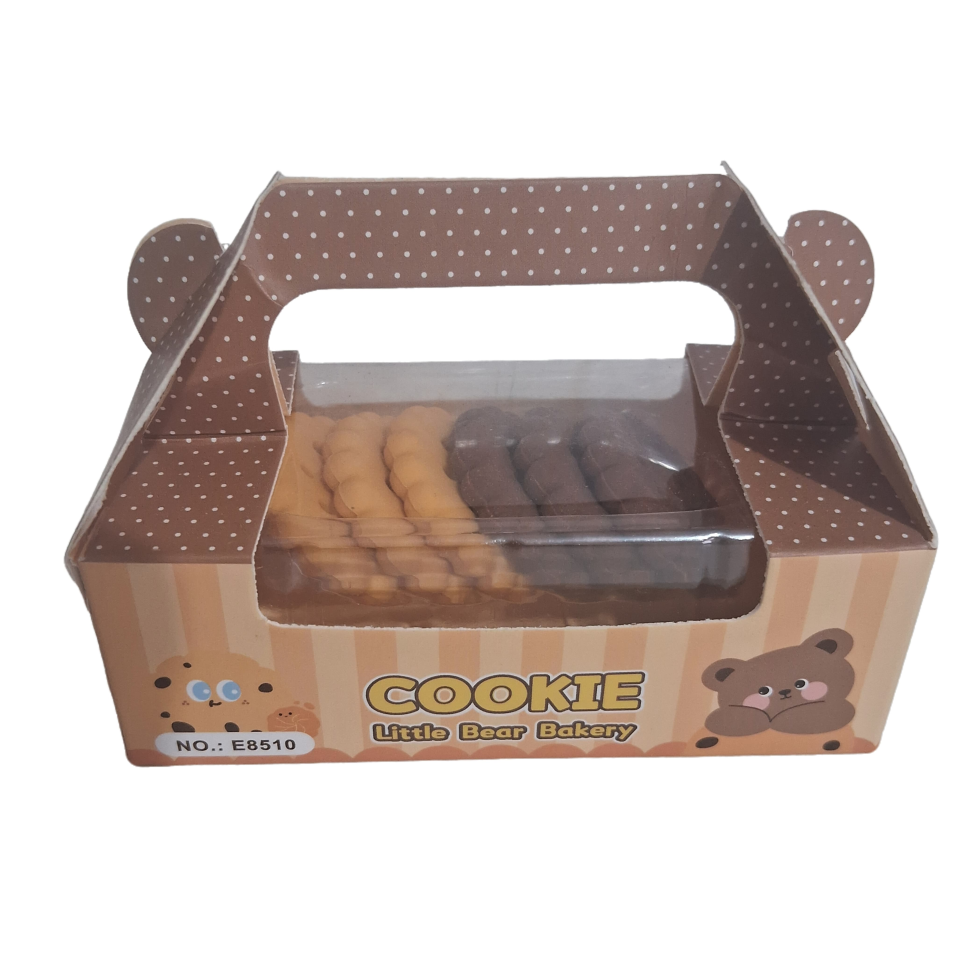 Borracha Apagador De Cookie LITTLE BEAR BAKERY V2 ER-1327 1 Conjunto De 6pcs - #1