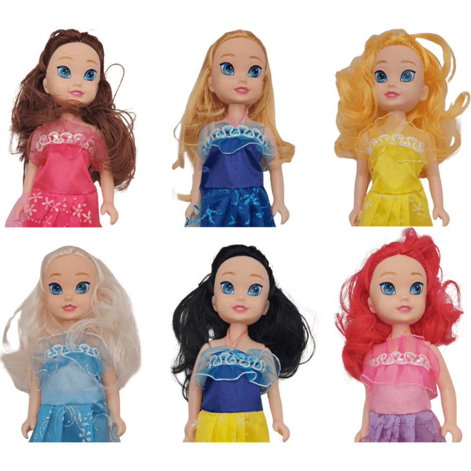 Boneca Linda Bell Princess - Modelos Sortidos - Ark Toys Ark Brasil