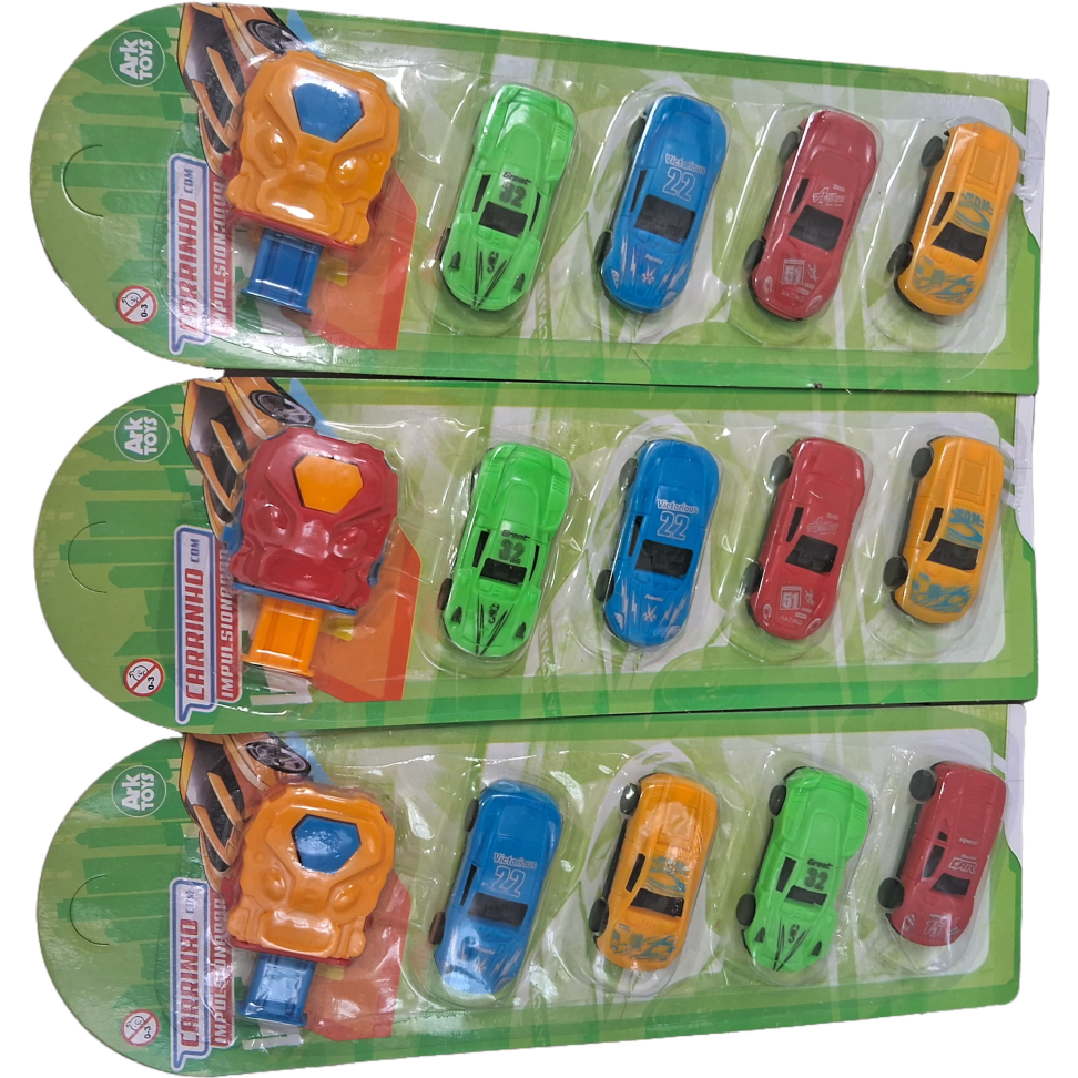 Carrinho com Lançador 5 Peças Color - #3