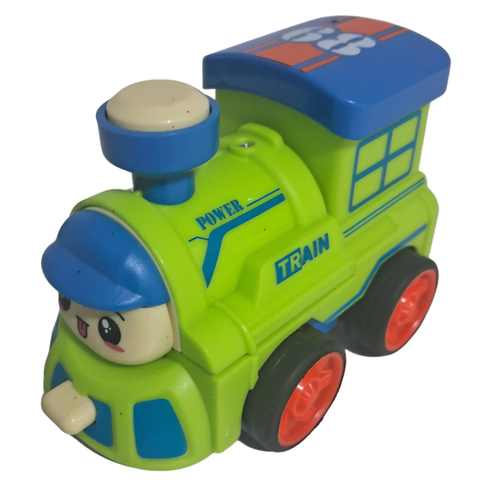 Mini Carrinho Fricção Modelo Trem Transformer Robô Animado Unitário - #1