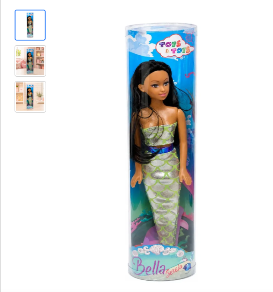 Boneca Bella Miss Articulada 29cm