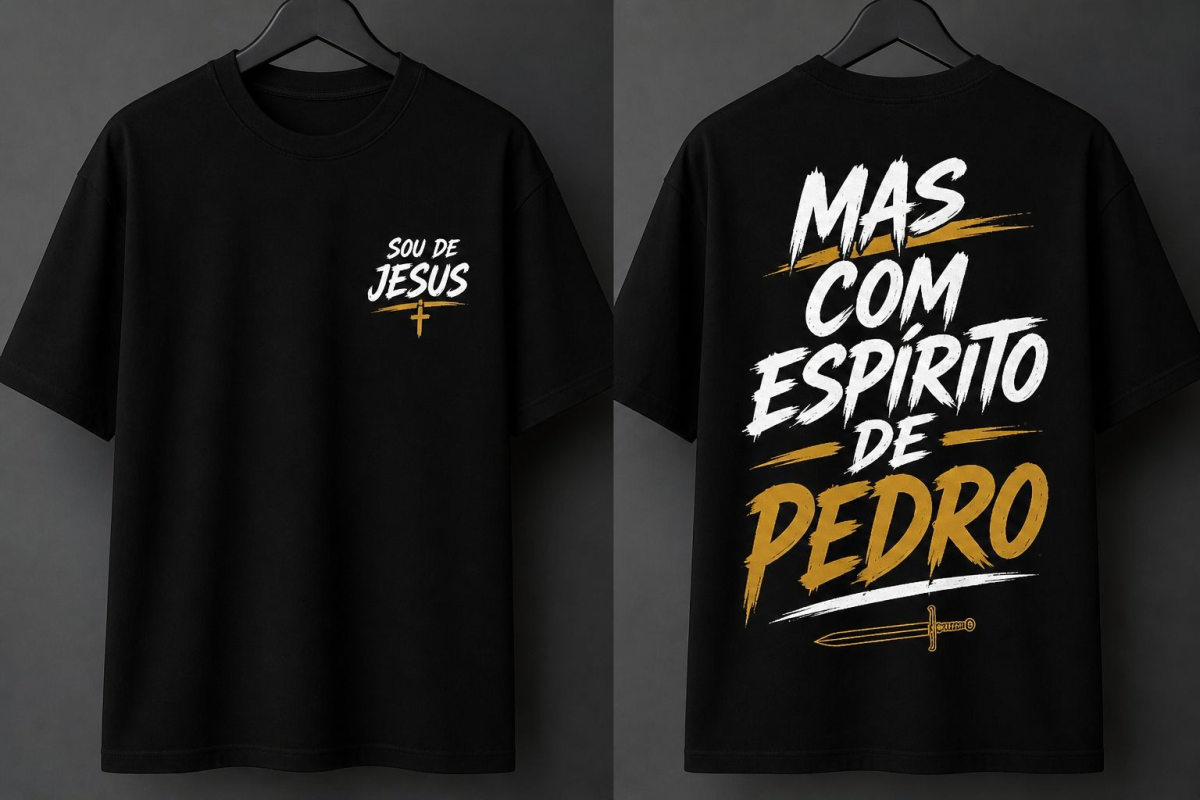 CAMISETA OVERSIZED - ESTAMPA EXCLUSIVA