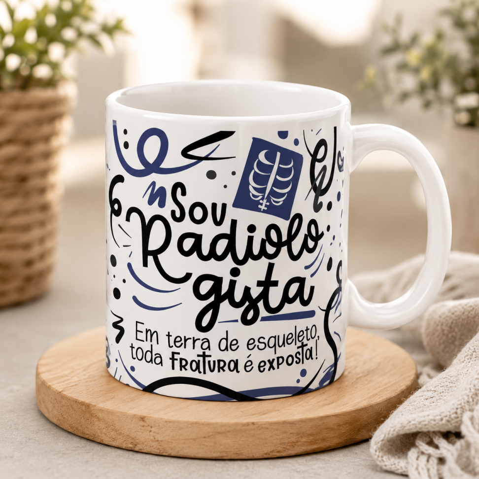 CANECA BRANCA RADIOLOGIA